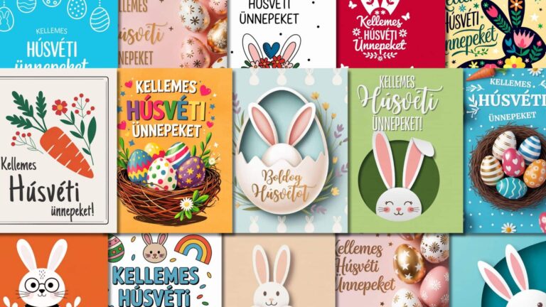 15 vidám húsvéti képeslap