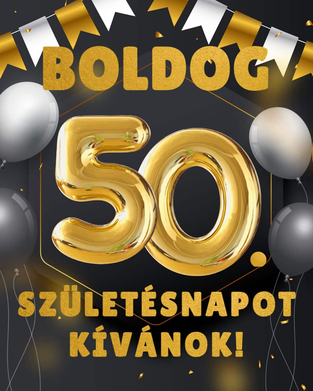 Ingyenes születésnapi jókívánság férfiaknak boldog 50. születésnapot kívánok felirattal