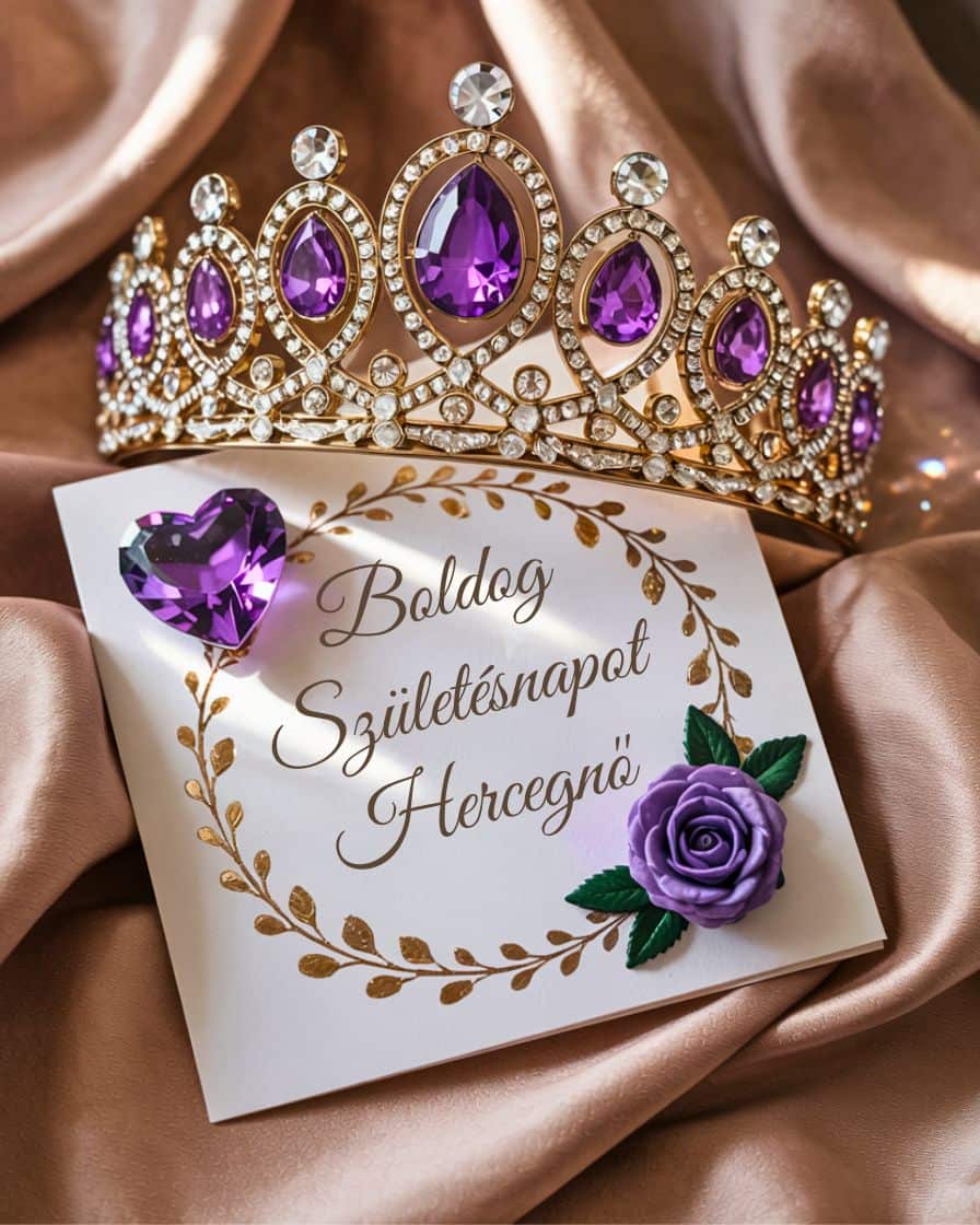elegáns hercegnős születésnapi kép nőknek