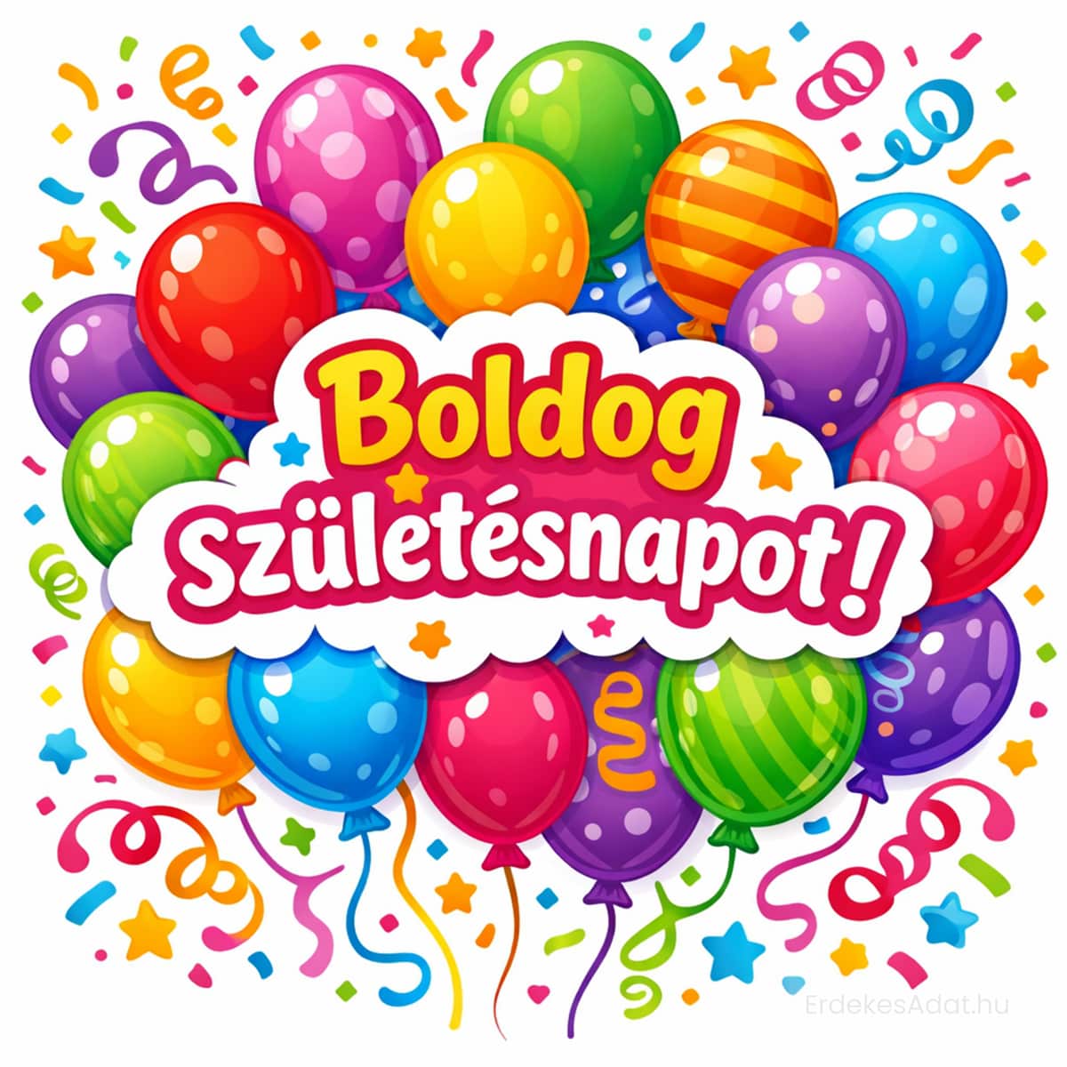 ingyenes letölthető boldog születésnapot kép színes lufikkal