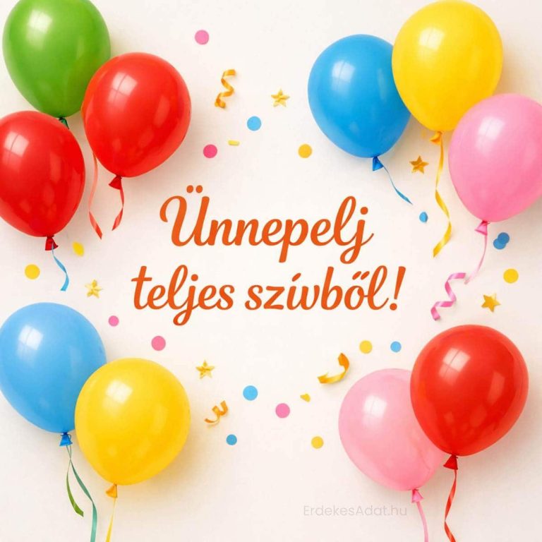 ingyenes letölthető születésnapi köszöntő lufikkal ünnepelj teljes szívből felirattal