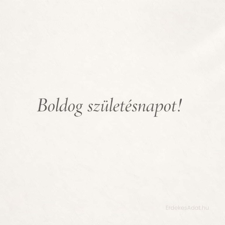 minimalista születésnapi képeslap boldog születésnapot felirattal