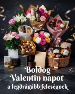 Valentin napi köszöntő vicces szerelmes üzenettel, boldog valentin napot a legdrágább feleségnek, luxus ajándékcsomag