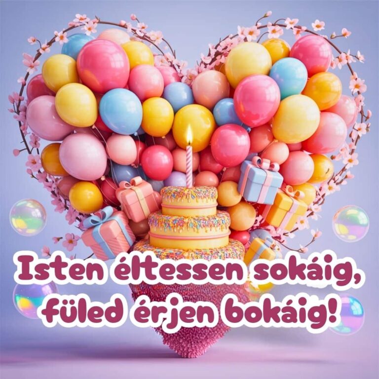 Vicces születésnapi köszöntő rövid, rímes szöveggel